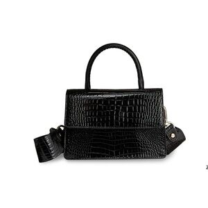 ai Mini Croc Crossbody Bag - New